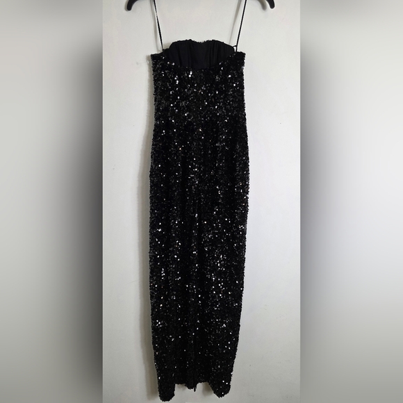 Helsi Leslie Sequin Strapless Gown XS - Picture 6 of 7